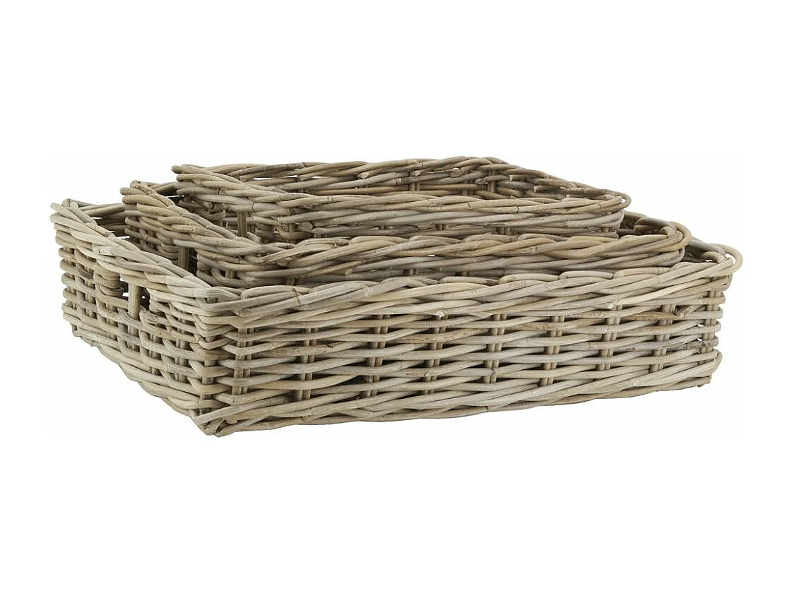 Mannes en poelet gris (Lot de 3)