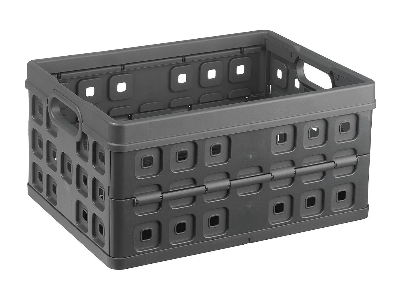 Zusammenklappbare Transportbox oder Aufbewahrungsbox "Square"