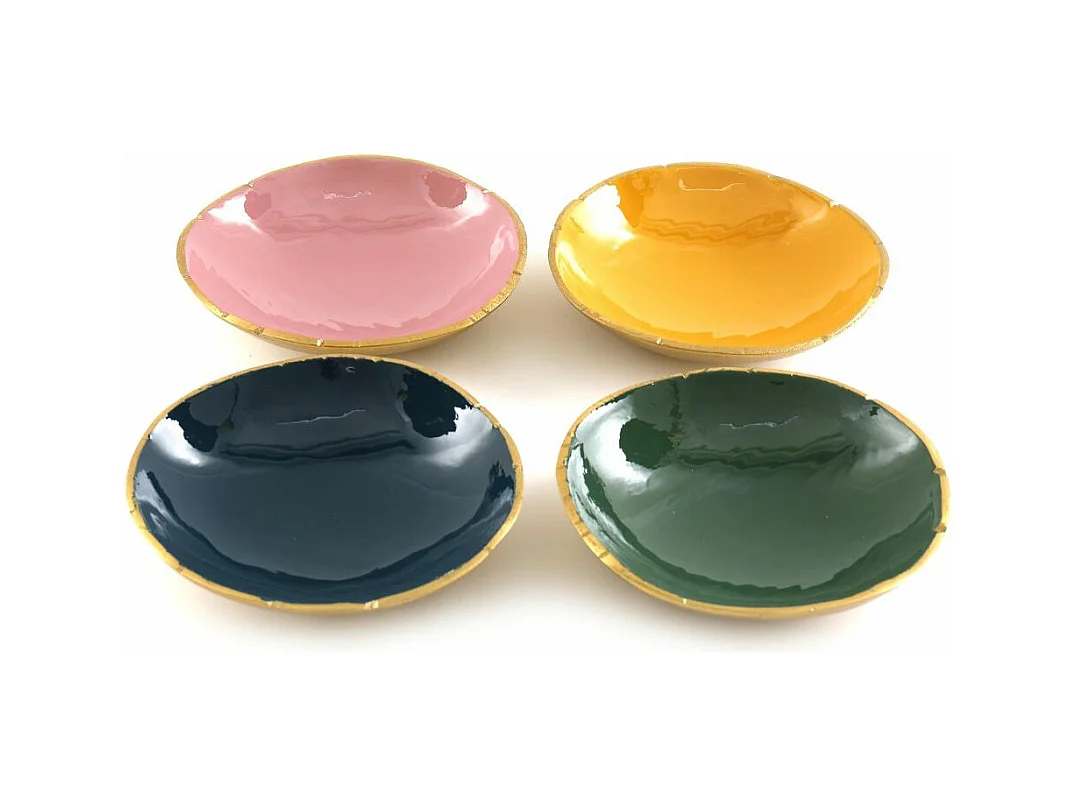 Bandeja metálica de color 18,5 x 6,5 cm