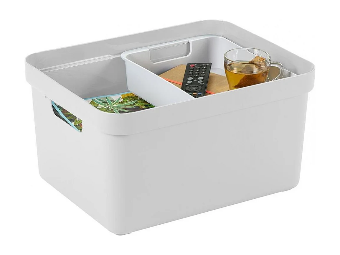 Boite de rangement Sigma home Box 32 L Terracotta