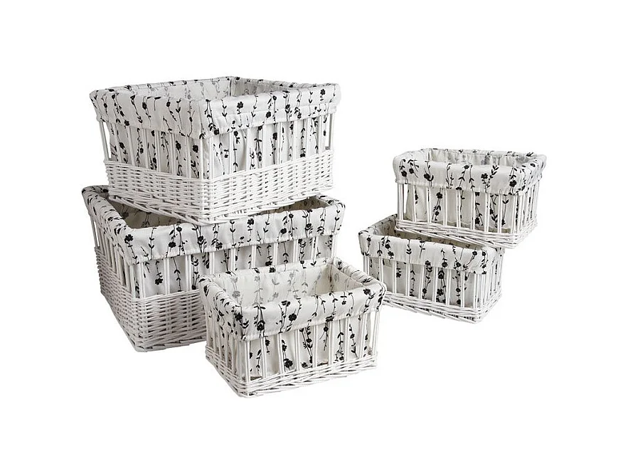 Corbeilles de rangement en osier