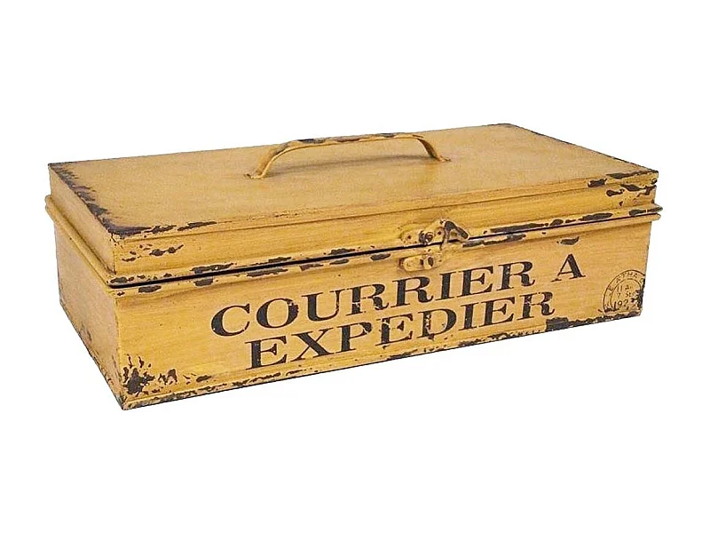 Boîte en fer Courrier à expédier