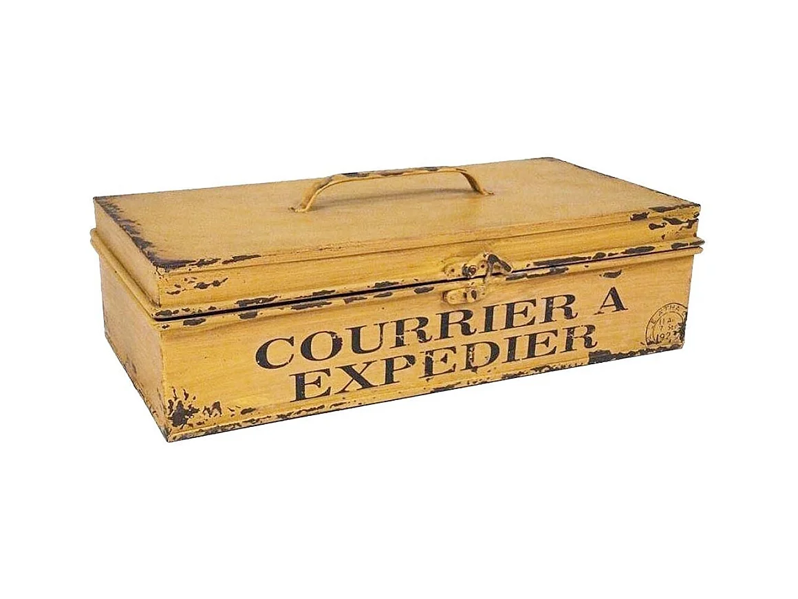 Boîte en fer Courrier à expédier