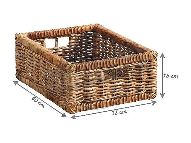 Tiroir de rangement en poelet