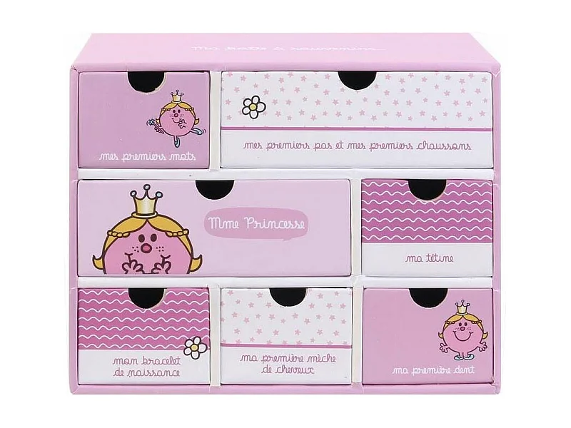 Baby-Andenkenschachtel "Unsere kleinen Damen und Herren"