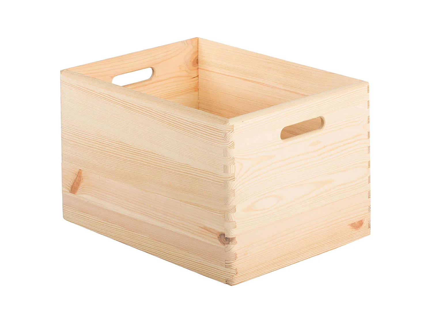 Caisse en bois de rangement 40 x 30 x 23 cm