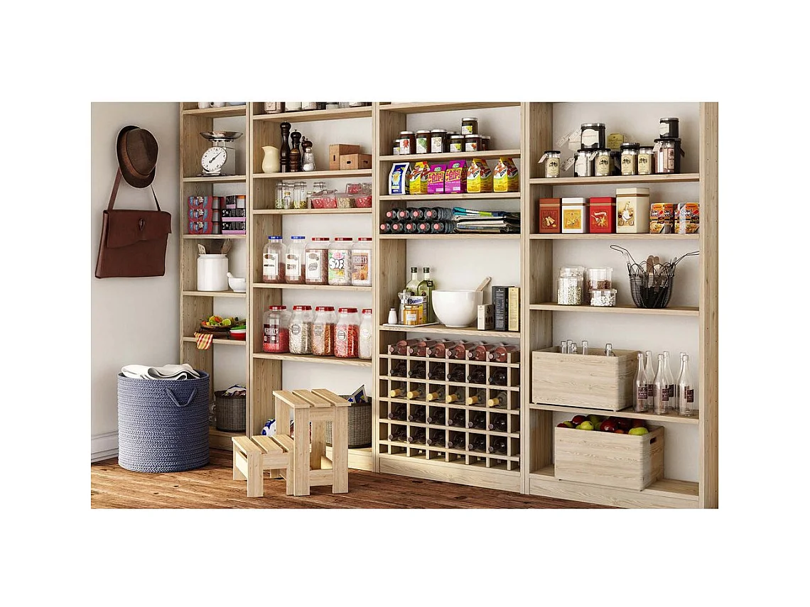 Caisse en bois de rangement 40 x 30 x 23 cm