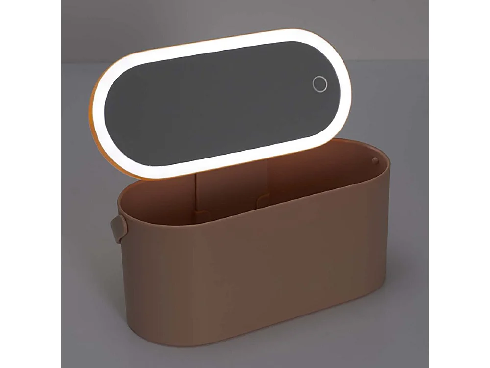 Vanity avec miroir led intégré