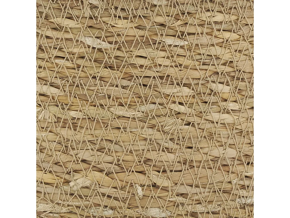 Boites rondes en jonc naturel (Lot de 3)