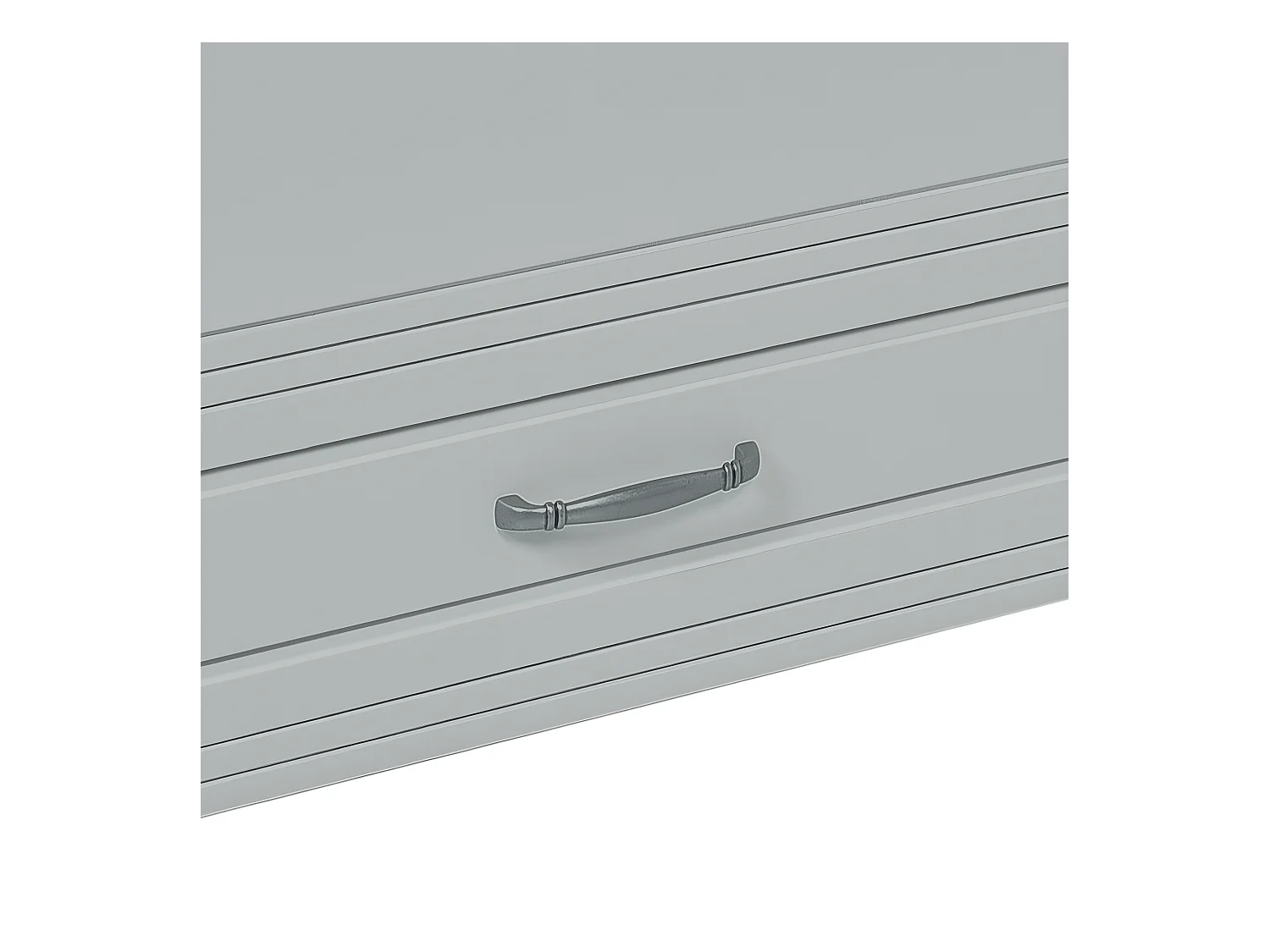 Lit 90x200 sommier et tiroir inclus Melody Gris