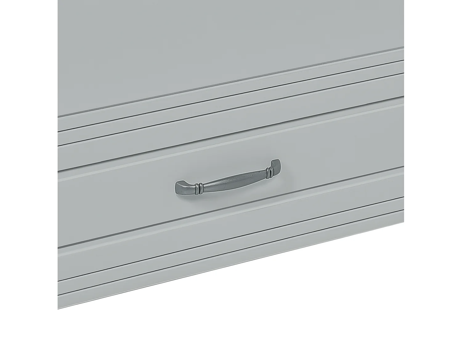 Lit 90x200 sommier et tiroir inclus Melody Gris