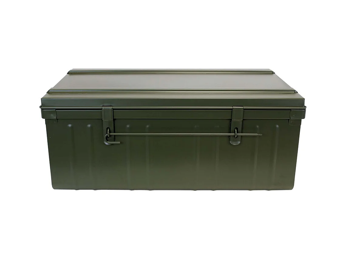 Cantine de rangement en acier Premium 80 cm kaki 95 l