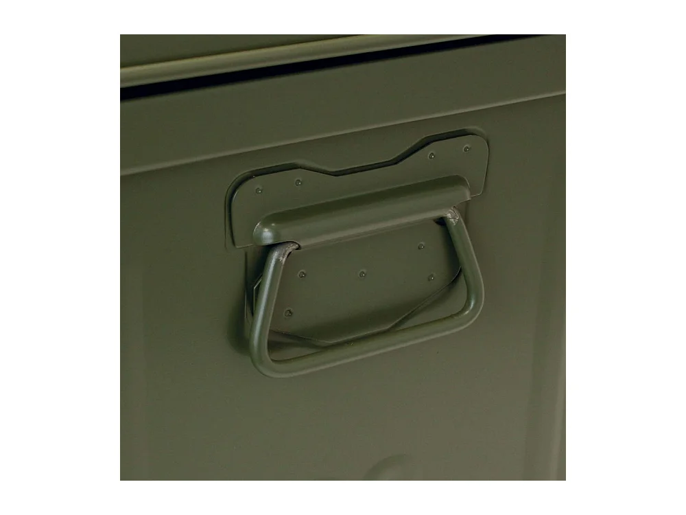 Cantine de rangement en acier Premium 80 cm kaki 95 l