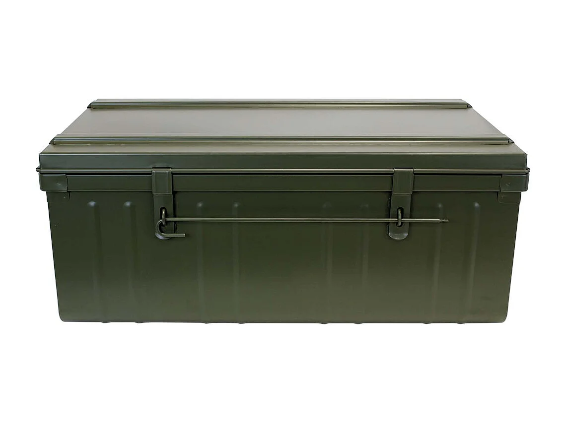 Cantine de rangement en acier Premium 80 cm kaki 95 l