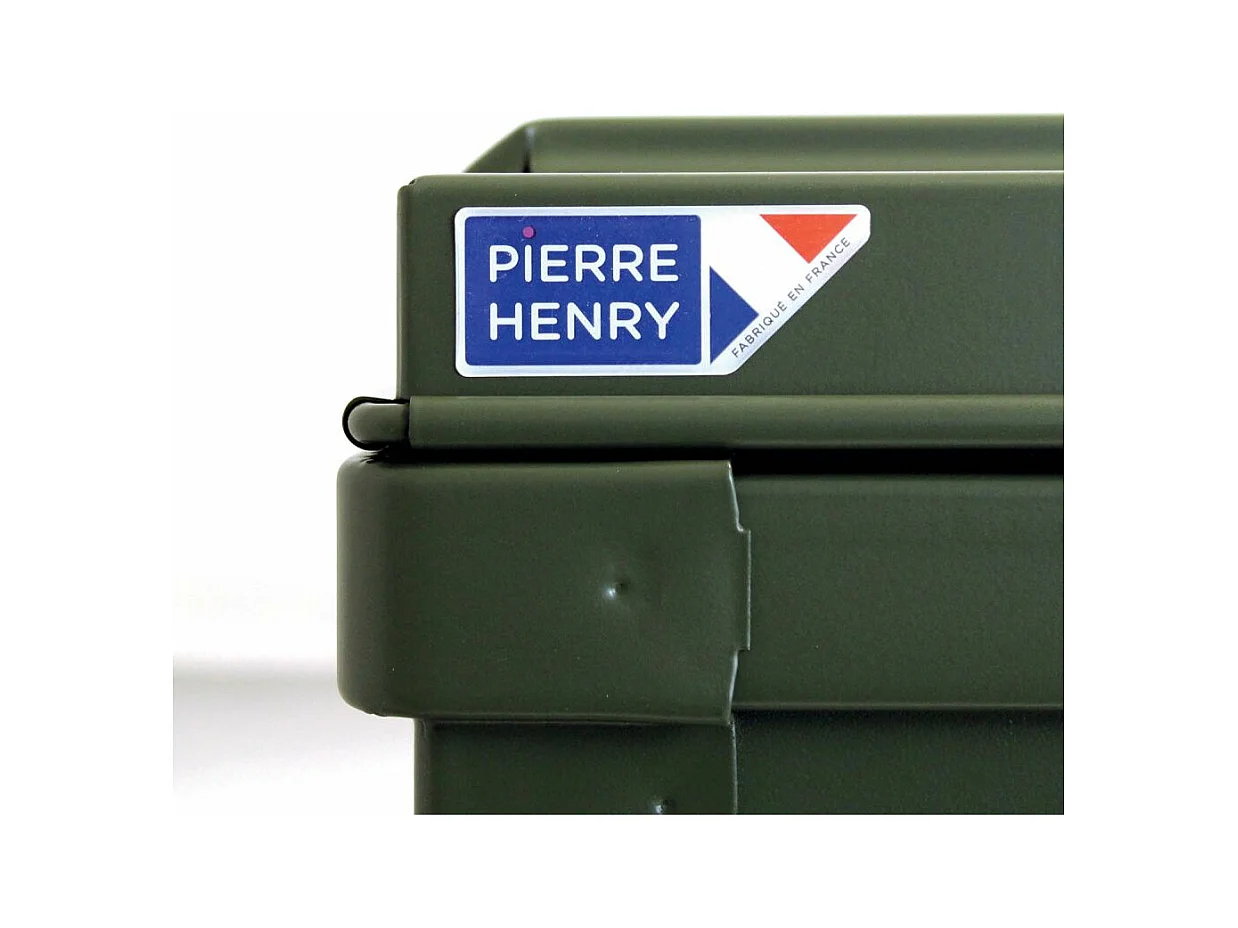 Cantine de rangement en acier Premium 100 cm kaki 175 l