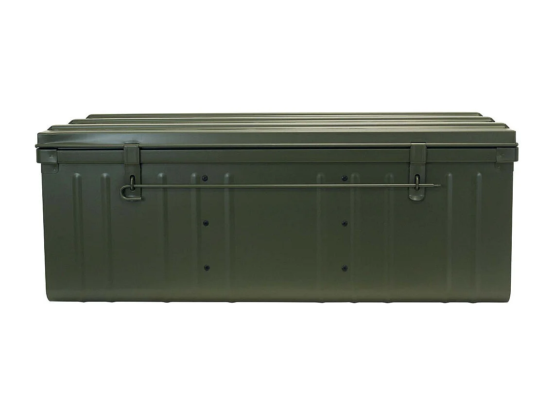 Cantine de rangement en acier Premium 100 cm kaki 175 l