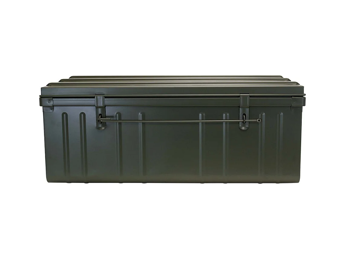 Cantine de rangement en acier Premium 90 cm kaki 130 l