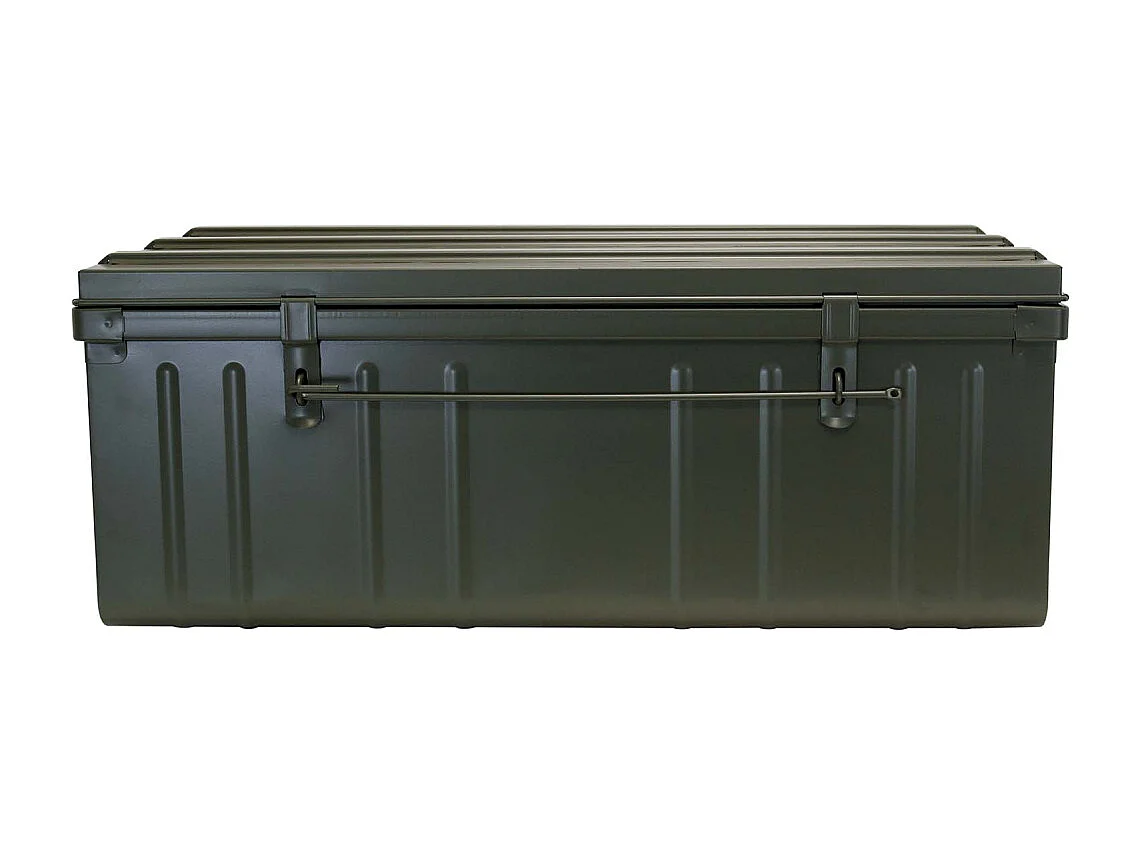 Cantine de rangement en acier Premium 90 cm kaki 130 l