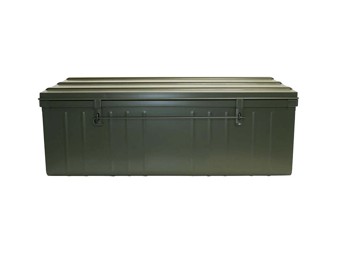 Cantine de rangement en acier Premium 110 cm kaki 225 l