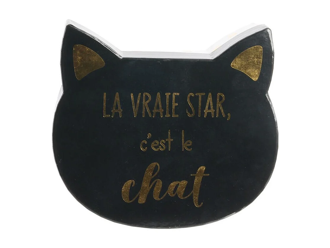 Lot de 2 Boîtes de Rangement "Chat" 25cm Rose