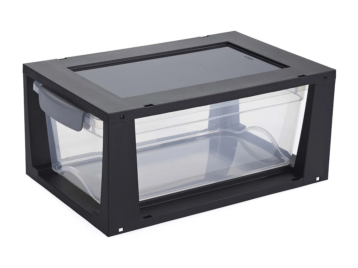 Boite tiroir transparent 6 litres Omega