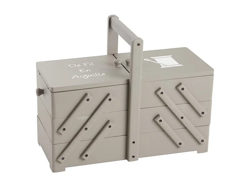 Boîte à couture en bois De fil en aiguille