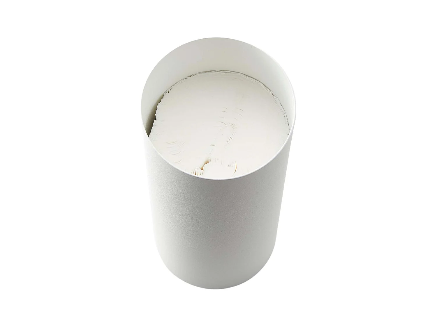 Boîte à mouchoirs ronde en métal Tissue