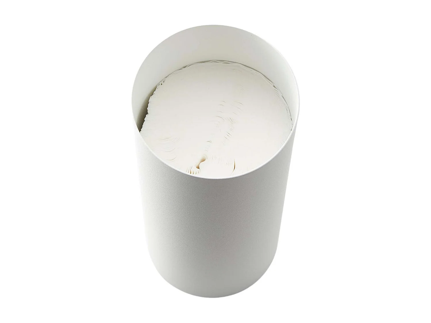 Boîte à mouchoirs ronde en métal Tissue