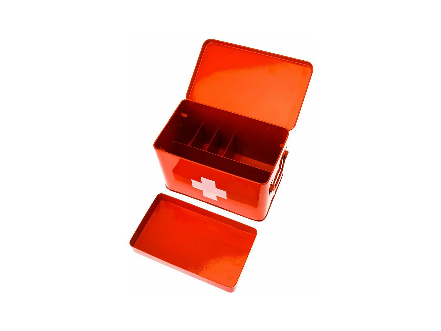 Boîte à pharmacie en métal Cross 31.5 x 19 x 21 cm