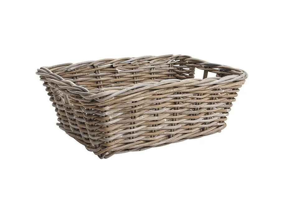 Manne de rangement poelet gris