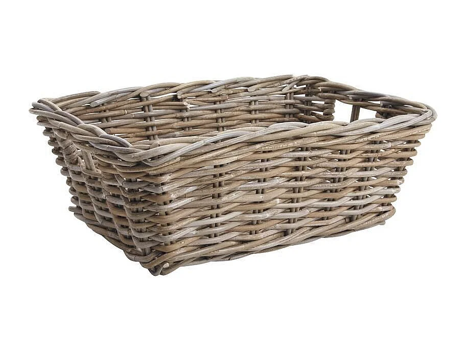 Manne de rangement poelet gris