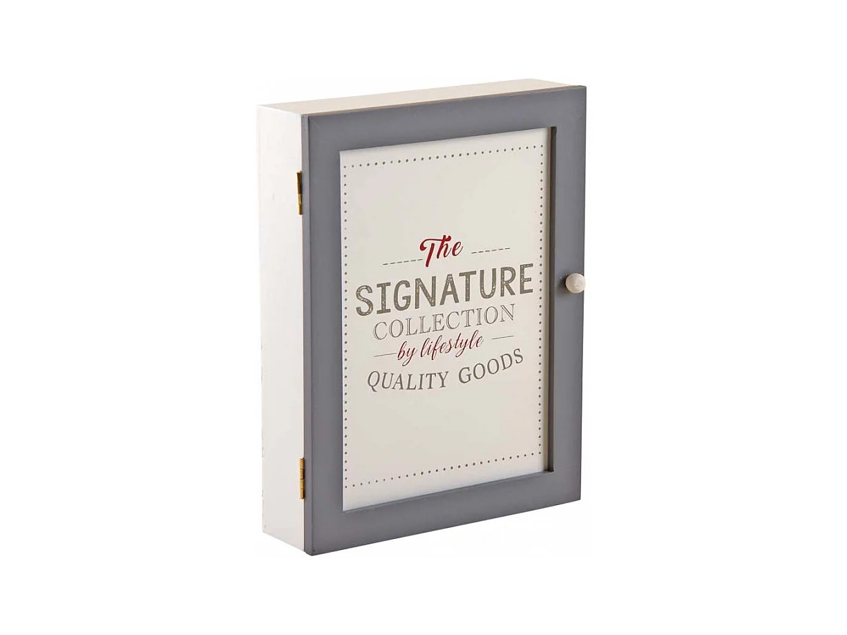 Boîte à clés en bois laqué The signature collection