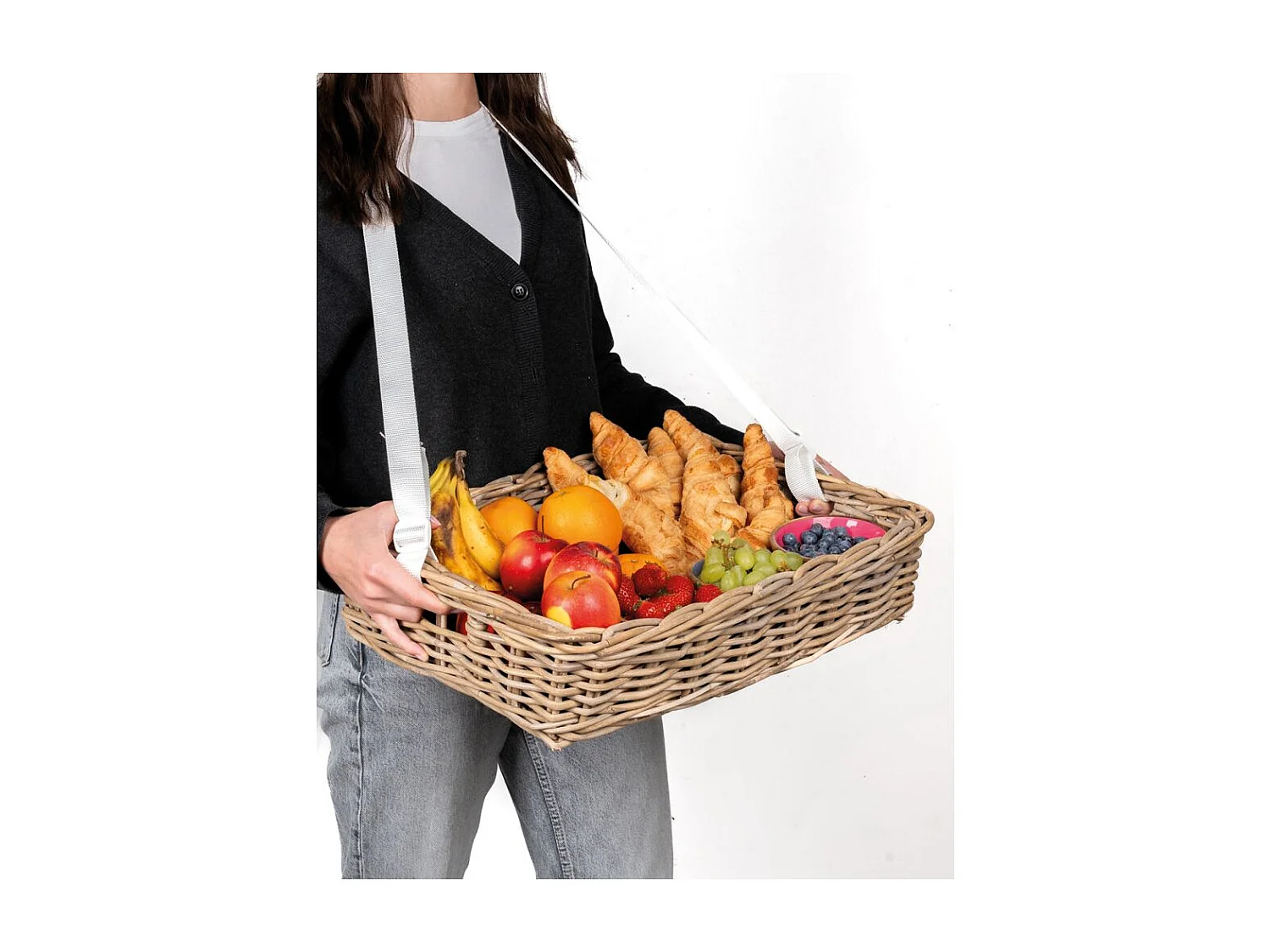 Manne en poelet 40 x 28 x 10 cm