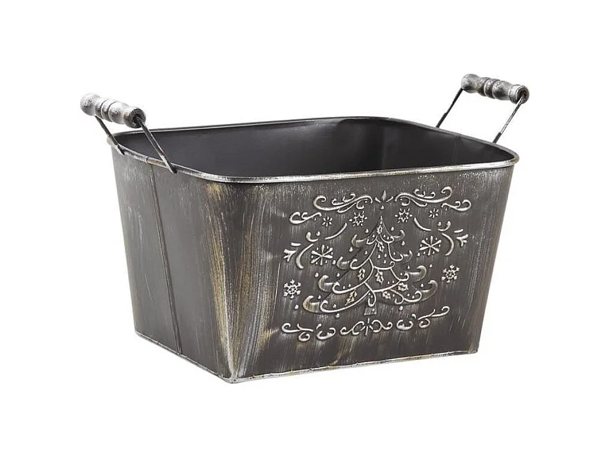 Corbeille métallique Sapin