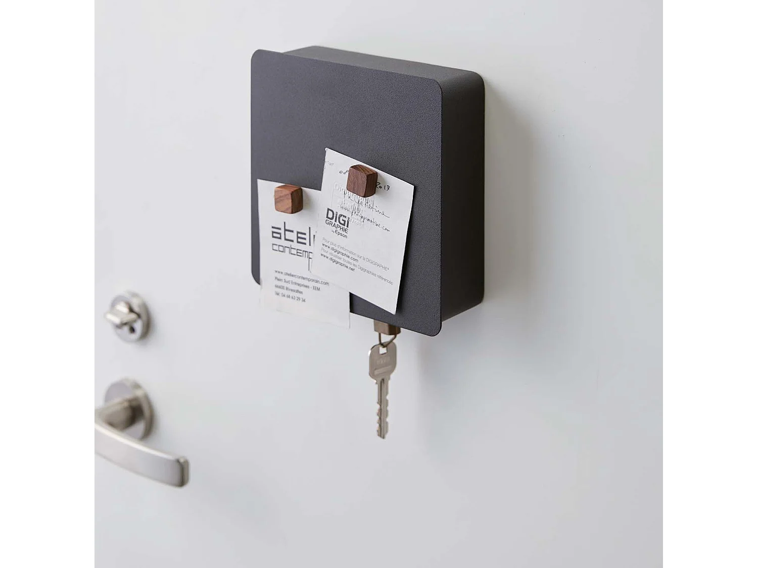 Boîte à clés magnétique Rin key box Noir