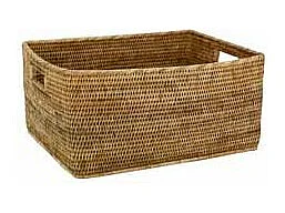 Corbeilles de rangement en rotin (Lot de 2)