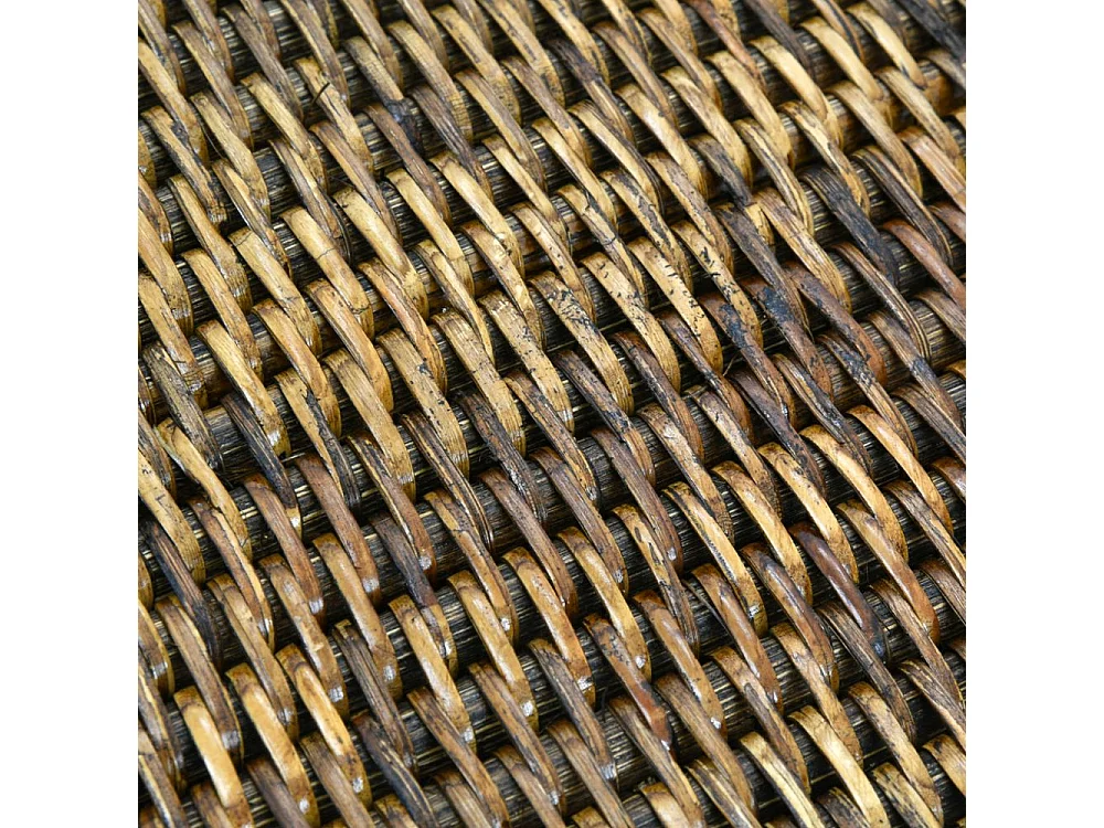 Corbeilles de rangement en rotin (Lot de 2)