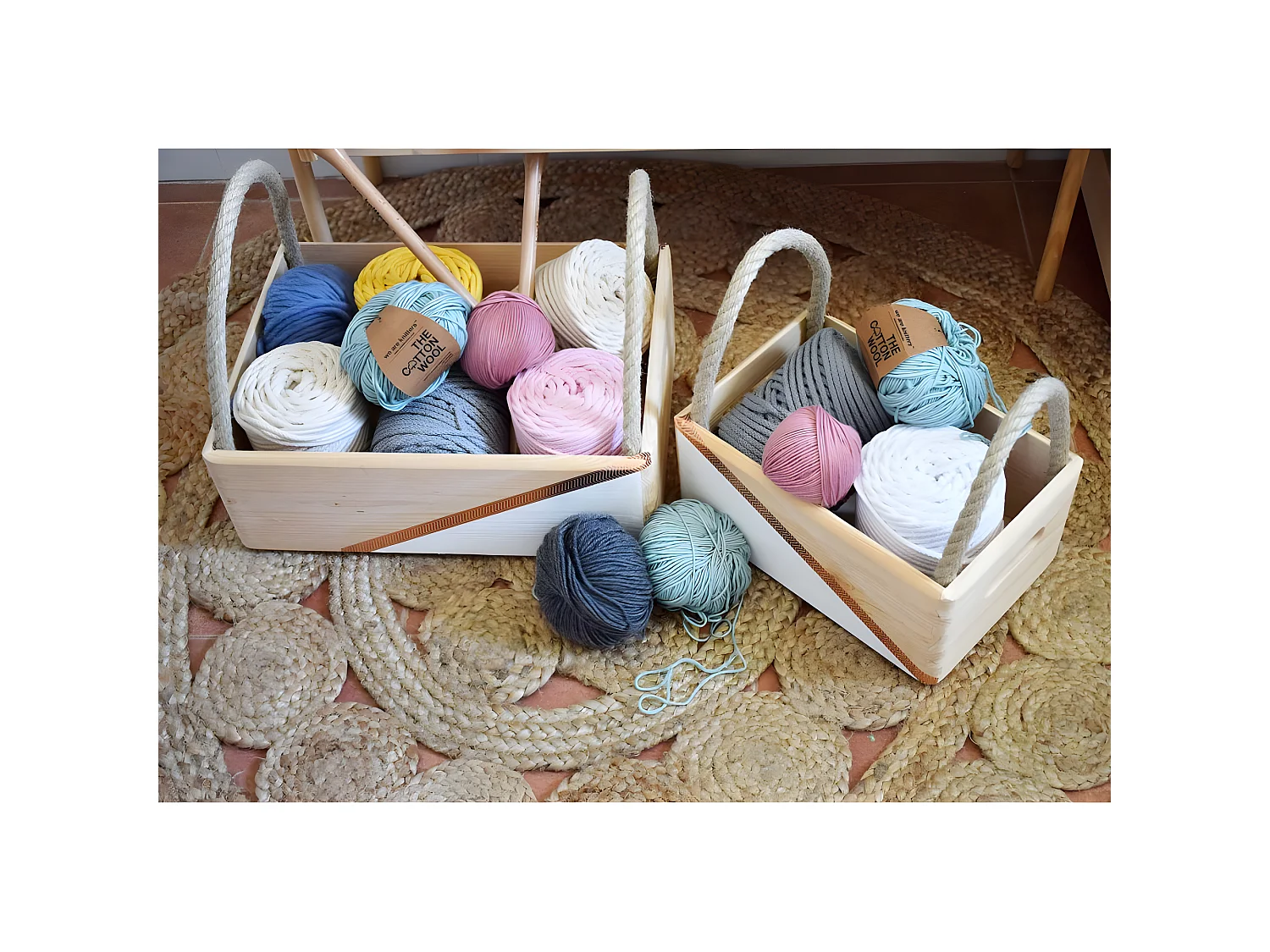 Aufbewahrungsbox aus Holz