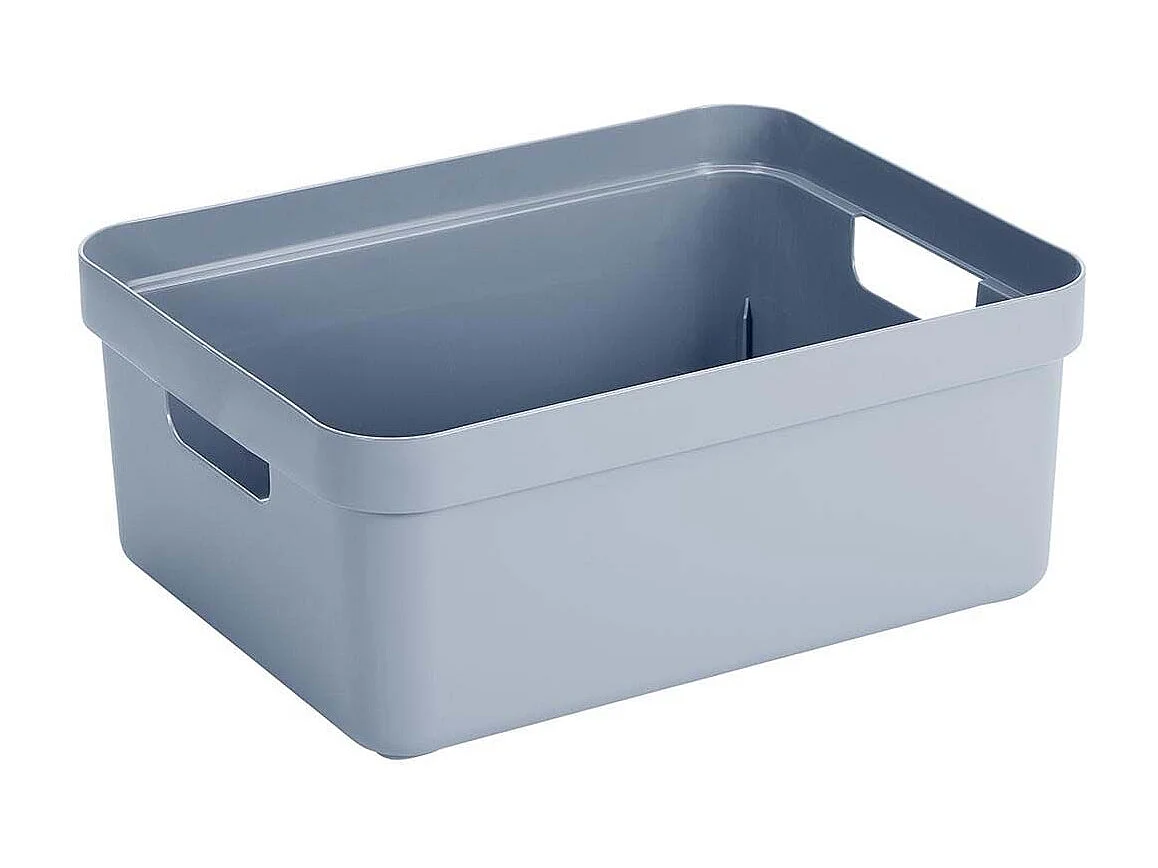 Boite de rangement Sigma home Box 24L Bleu gris
