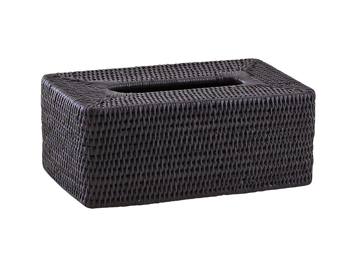 Boite à mouchoirs en rotin