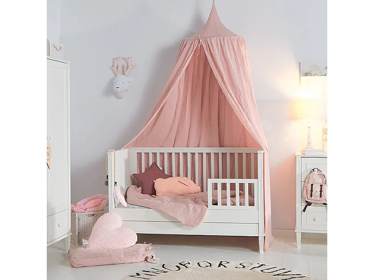 Lit évolutif 70x140 tiroir inclus Bianka Blanc