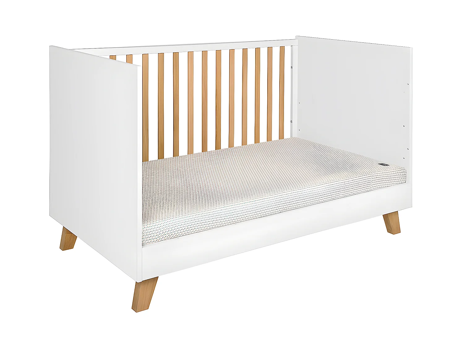 Lit évolutif 70x140 Zara Blanc