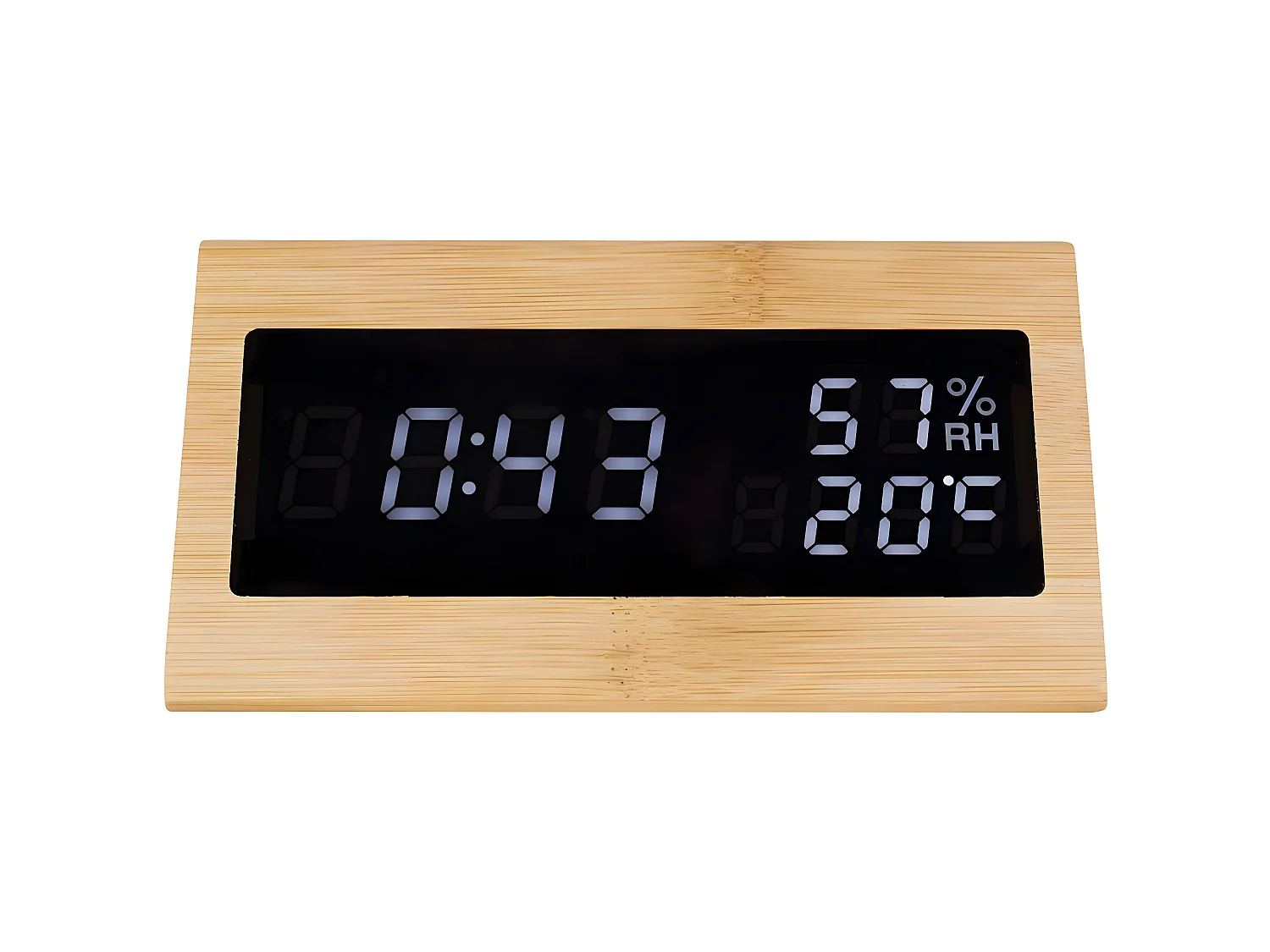 Sveglia in bambù Triangolo