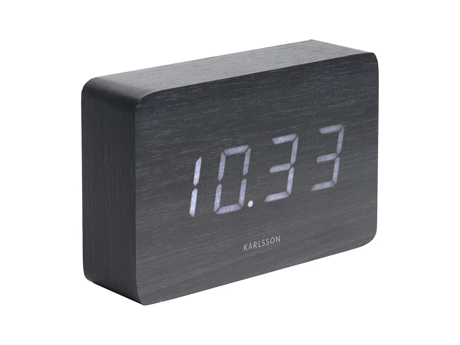 Réveil rectangulaire en bois Square