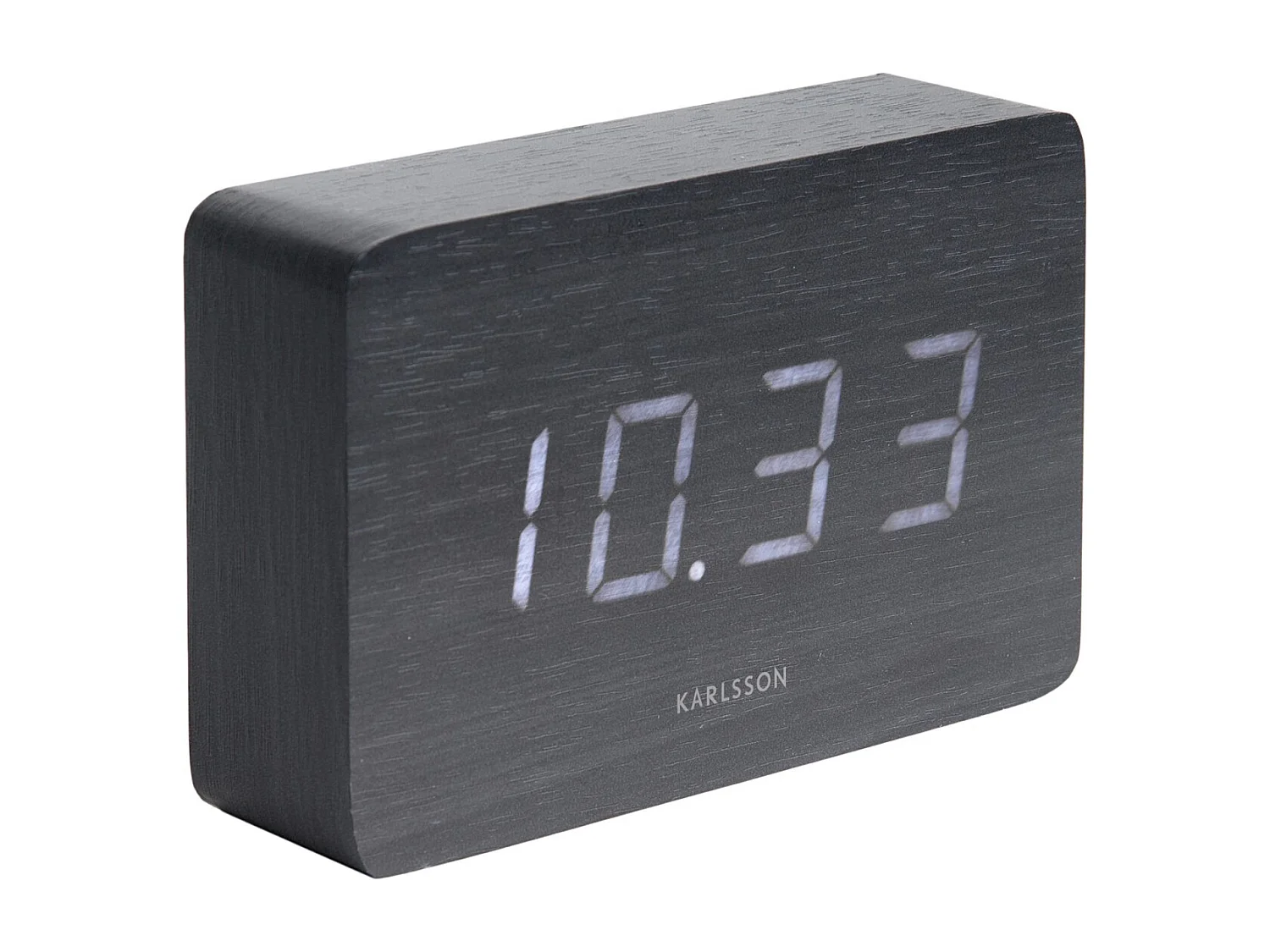 Réveil rectangulaire en bois Square