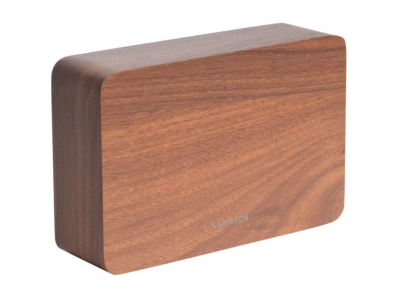 Rechteckiger Wecker aus Holz "Square"