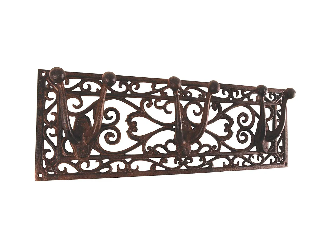 Porte outils jardin Antique en fonte 3 supports