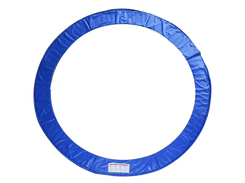 Cojín borde para cama elástica azul 244x244x1.5 cm HOMCOM