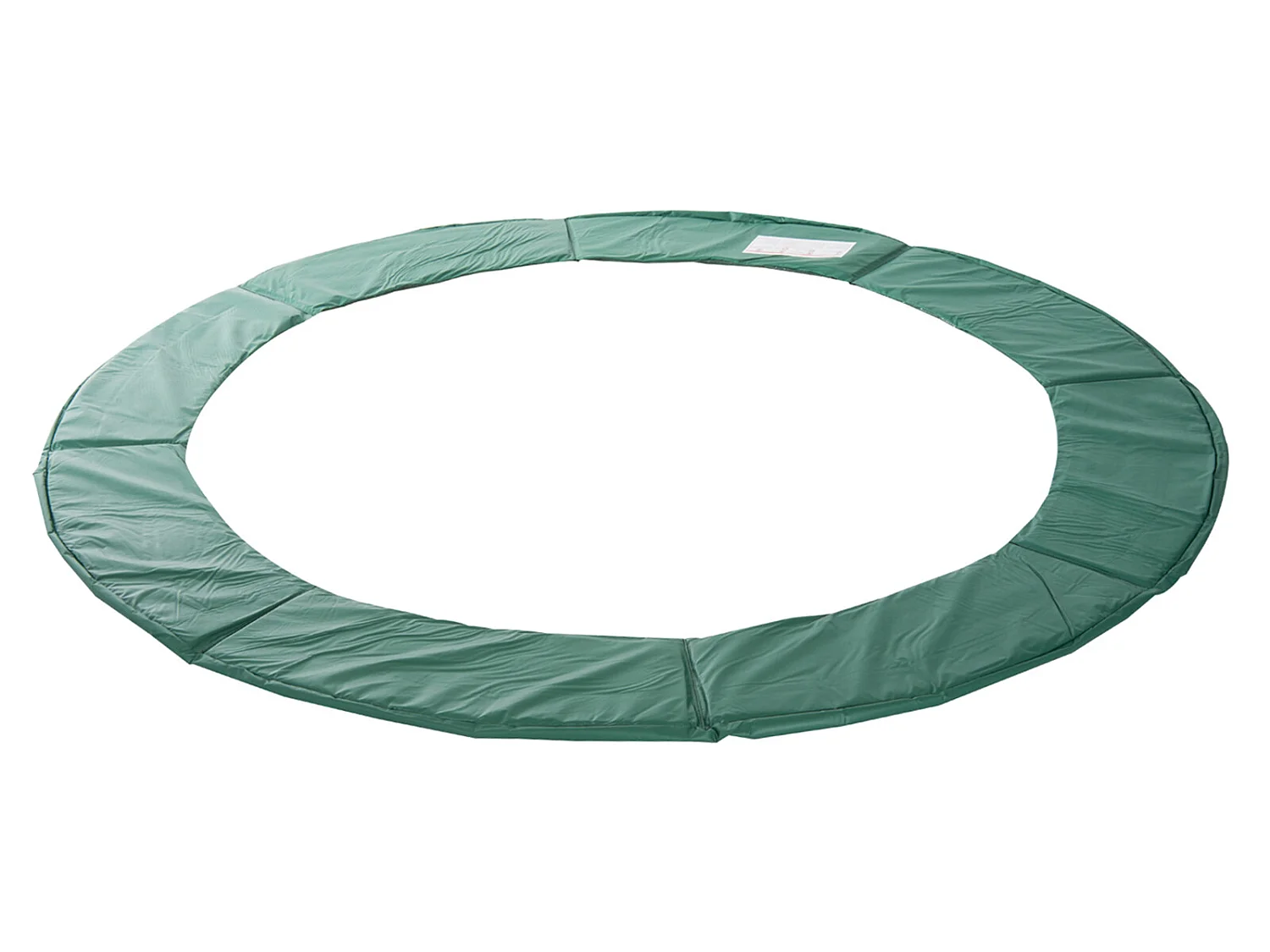 Cojín borde para cama elástica verde ø244 cm HOMCOM