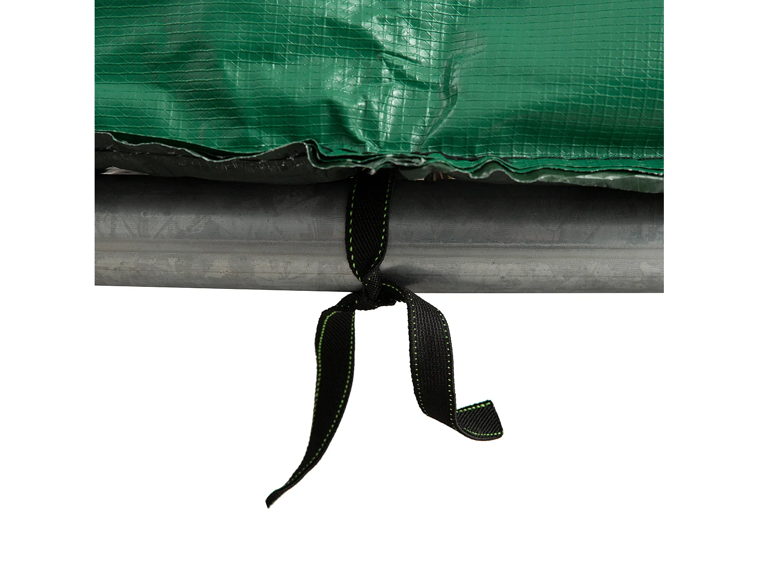 Cojín borde para cama elástica verde ø244 cm HOMCOM